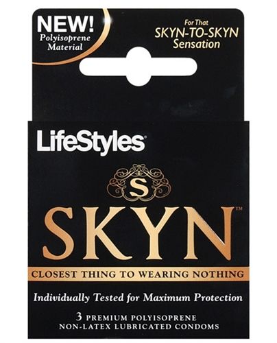 Skyn Original - Non-Latex Lubricated Condoms - 3 Pack > Essentials > Condoms
