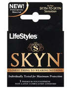 Skyn Original - Non-Latex Lubricated Condoms - 3 Pack > Essentials > Condoms