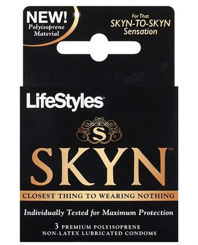 Skyn Original - Non-Latex Lubricated Condoms - 3 Pack > Essentials > Condoms