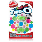 Two-O Blue Dual Vibrating Pleasure Ring – Rechargeable Silicone Vibrating Ring > Cock Ring > Vibrating