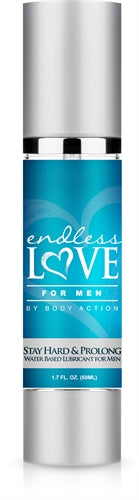 Endless Love Stay Hard Water Based Lubricant for Men 1.7 Oz Default Title ENHANCERS