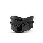 Stay Hard Beef Ball Stretcher Snug 1.5 Inch Black Black > Sex Toys For Men > Ball Stretchers