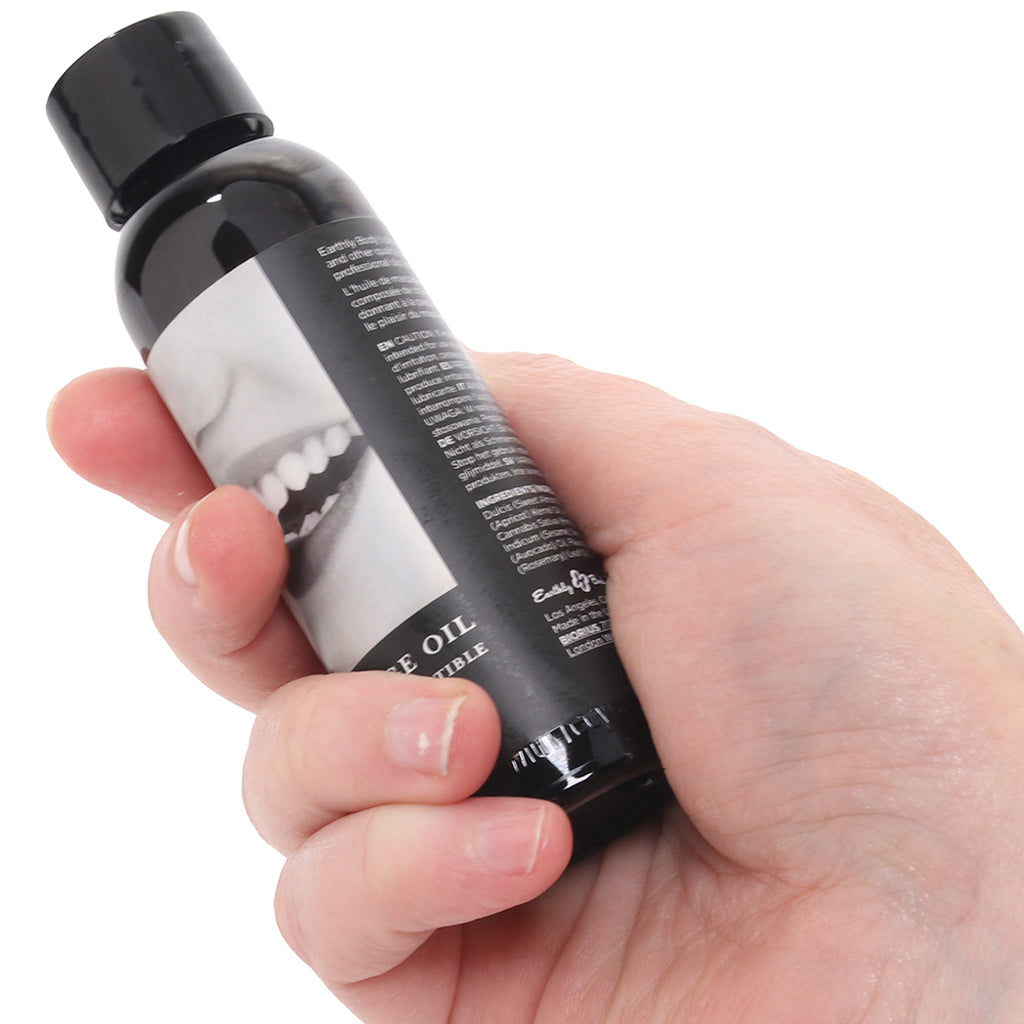 Edible Massage Oil 2oz/60ml in Strawberry