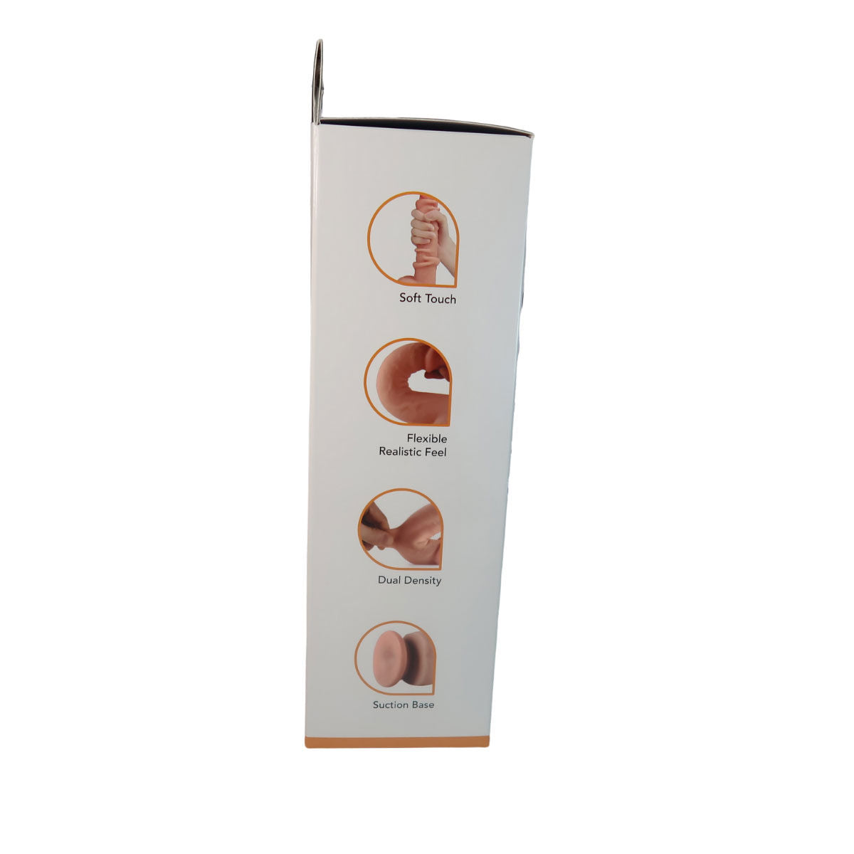 Get Lucky 7.5 Inch Realistic Dark Brown Dildo for Adults Brown Dongs Realistic