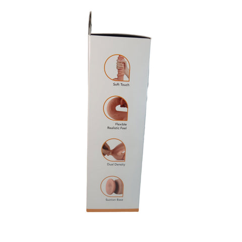 Get Lucky 7.5 Inch Realistic Dark Brown Dildo for Adults Brown Dongs Realistic