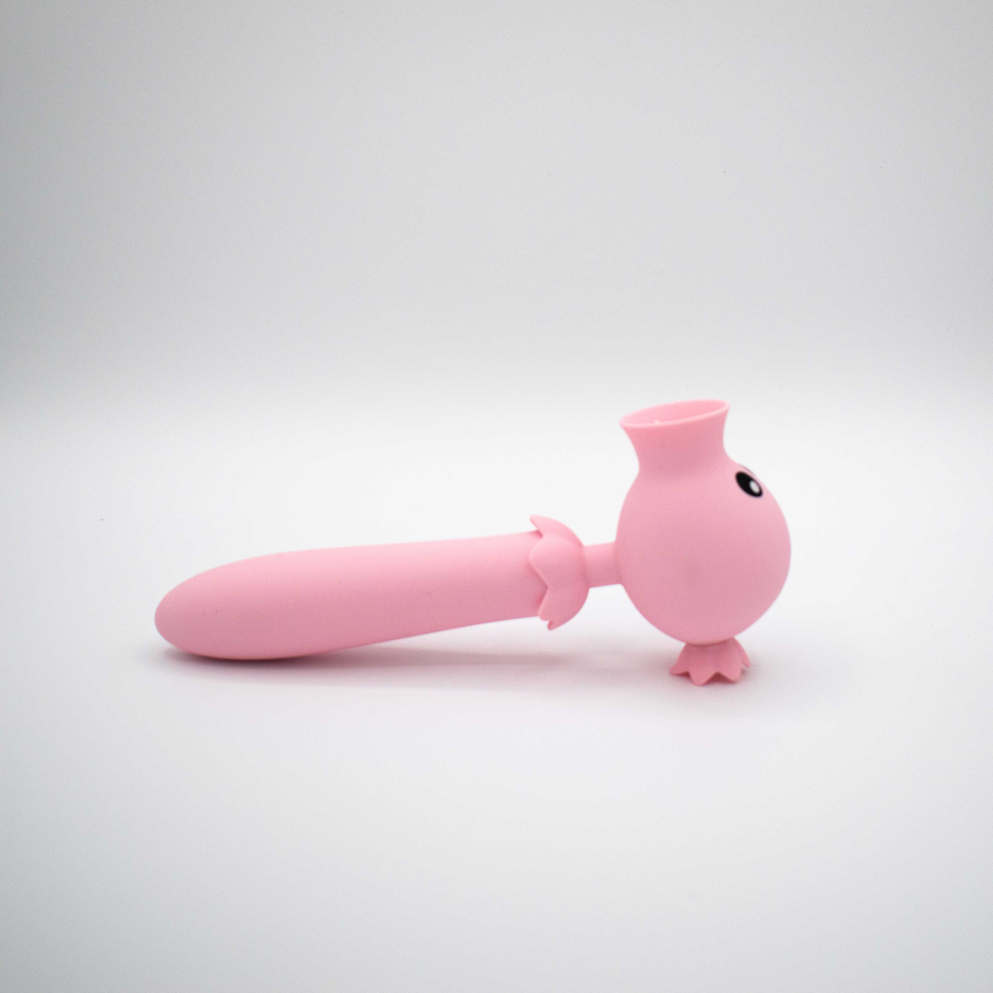 Lick n Stick Pink Clit Flicker and G-Spot Vibrator Toy Finger Stimulator