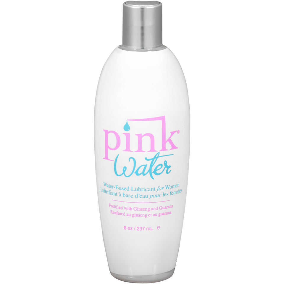 Pink Water Water-Based Lubricant 8 Oz Bottle Personal Lubricant Default Title > Lube > Water Based