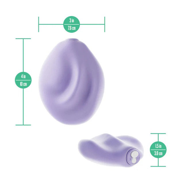 Urself PulsePad (Lavender) – Double-Sided Silicone Vibrator > Sex Toys For Ladies > Clitoral Vibrators and Stimulators