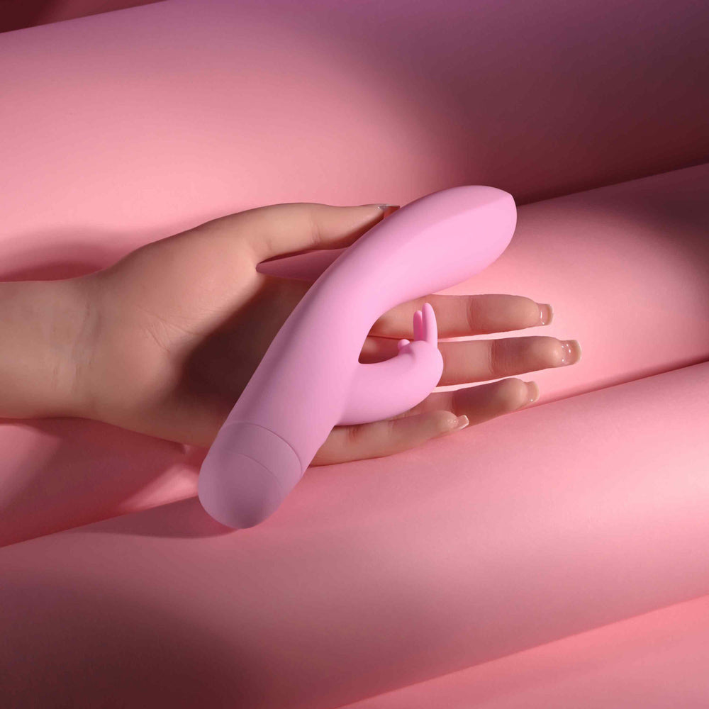 Evolved Cushy Bunny – USB Rechargeable Rabbit Vibrator 19.1 cm > Vibrators > Ladies > Rabbit