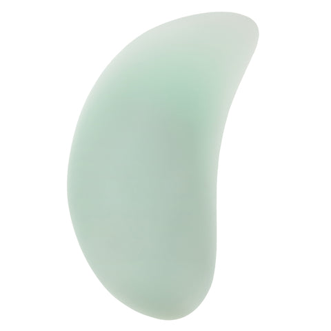 Pacifica™ Bali Curved Teaser in Mint Green Liquid Silicone with 10 Intense Functions, USB Rechargeable and Waterproof IPX7 Vibrators