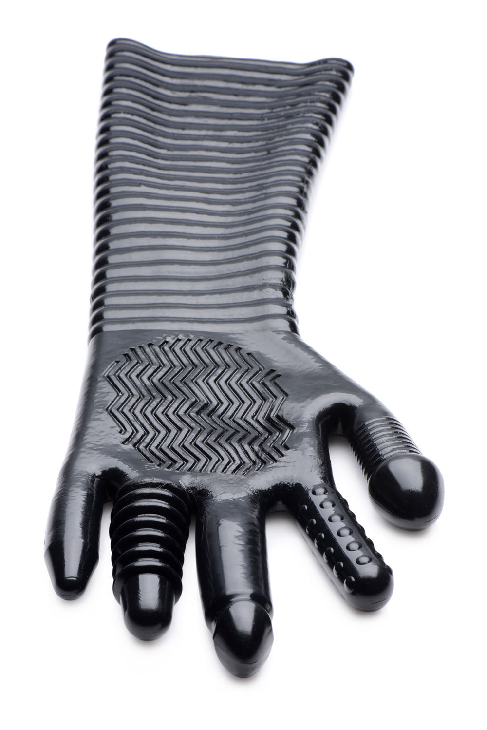 Pleasure Fister Textured Fisting Glove for Enhanced Intimacy and Exploration Medical Themed