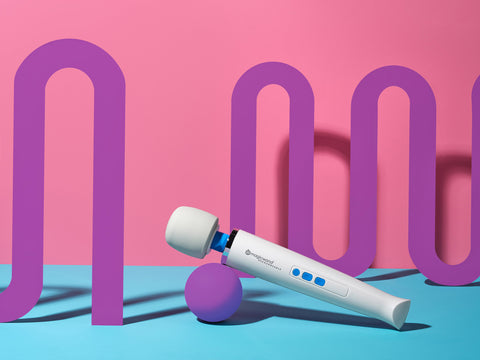 Magic Wand Rechargeable Wireless Electric Massage Vibrator White Electric Massager