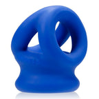 Tri-Squeeze Ball Stretch Cock Sling in Black Ice by Oxballs > Cock Ring > Sling