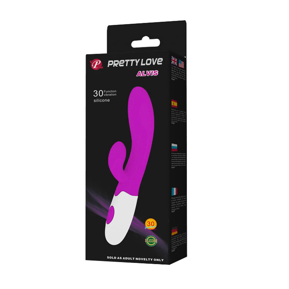 Pretty Love Alvis - 30 Function - Purple VIBRATORS-RABBIT