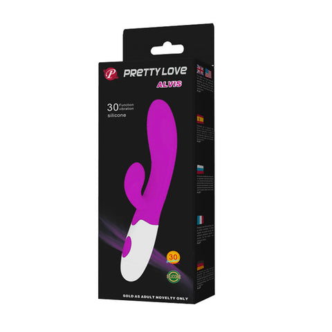 Pretty Love Alvis - 30 Function - Purple VIBRATORS-RABBIT