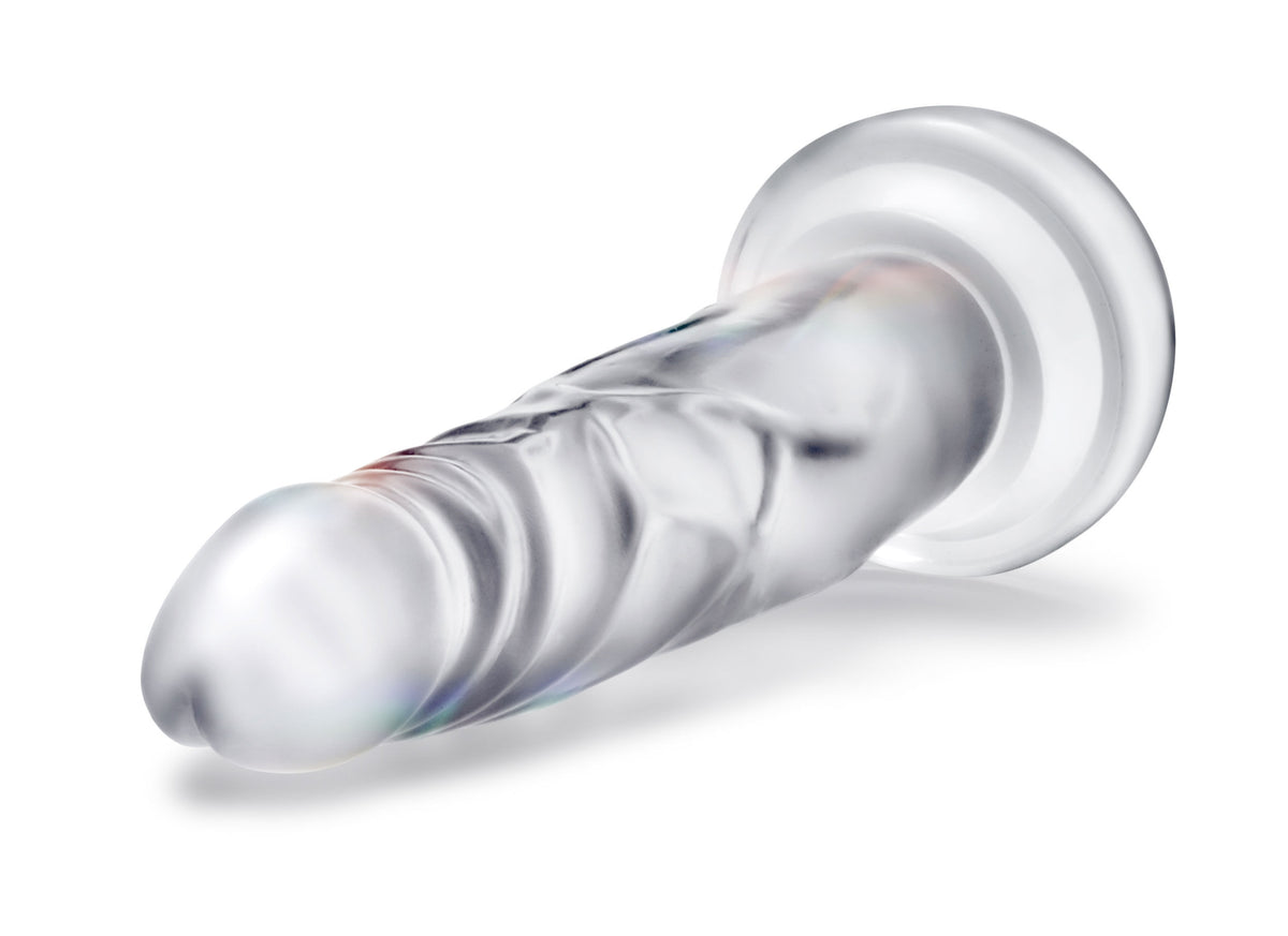 Blush B Yours Diamond Clear Realistic Suction Cup 7.5" Dildo > Dildos > Realistic Dildos