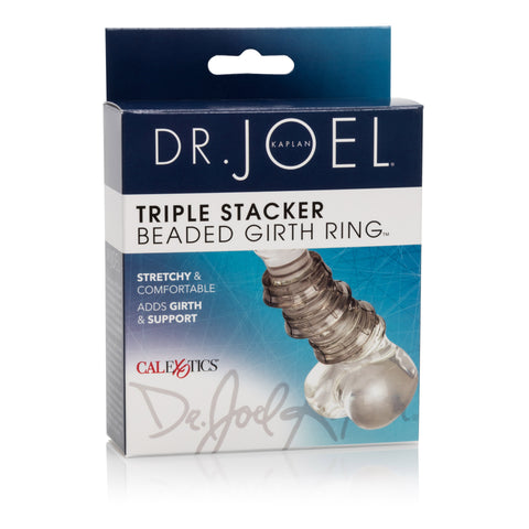 Dr Joel Kaplan Beaded Triple Stacker Stretchy Cock Ring SLEEVES