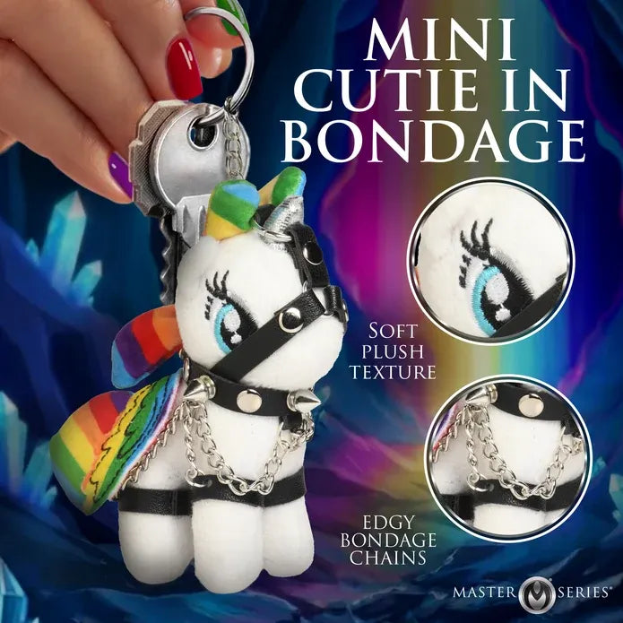 Master Series Prism Pearl Bondage Pony Keychain Rainbow > Novelties > Keychains