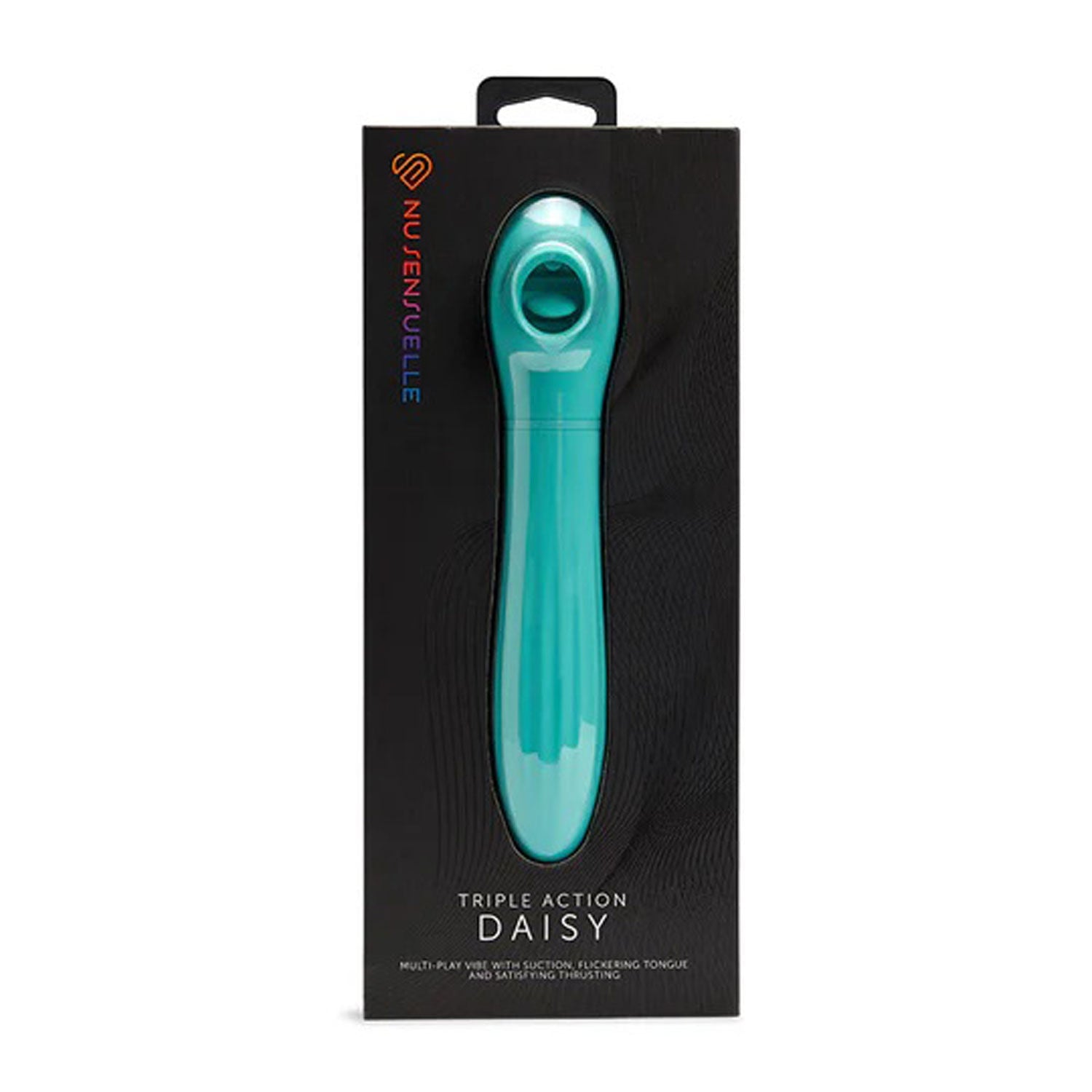 Nu Sensuelle Triple Action Daisy (Electric Blue) – Electric Thrusting Vibrator Blue > Vibrators > Standard Vibrators