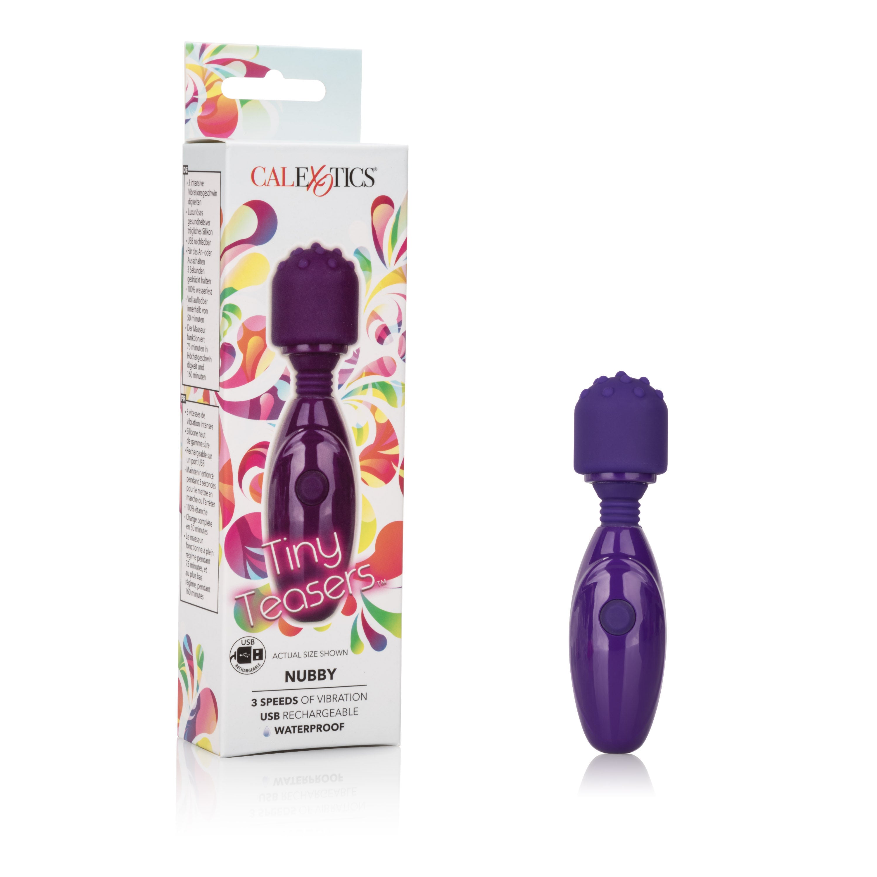 Tiny Teasers Nubby Compact Adult Toy for Beginner Sensual Fun STIMULATORS