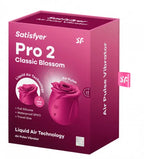Satisfyer Pro 2 Classic Blossom – Pressure Wave Vibrator > Sex Toys For Ladies > Air Pulsation