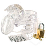 Daytona Adult Toys Clear Male Chastity Kit Clear CB6000