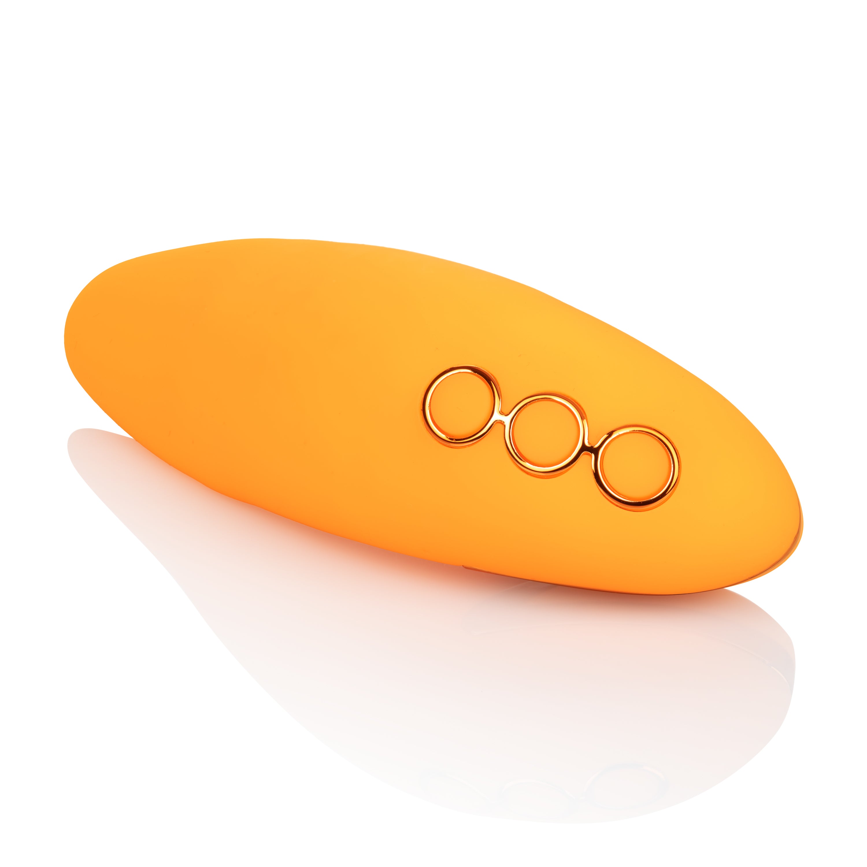 California Dreaming Hollywood Hottie Orange Mini Massager with 10 Vibration Functions and USB Rechargeable Vibrators
