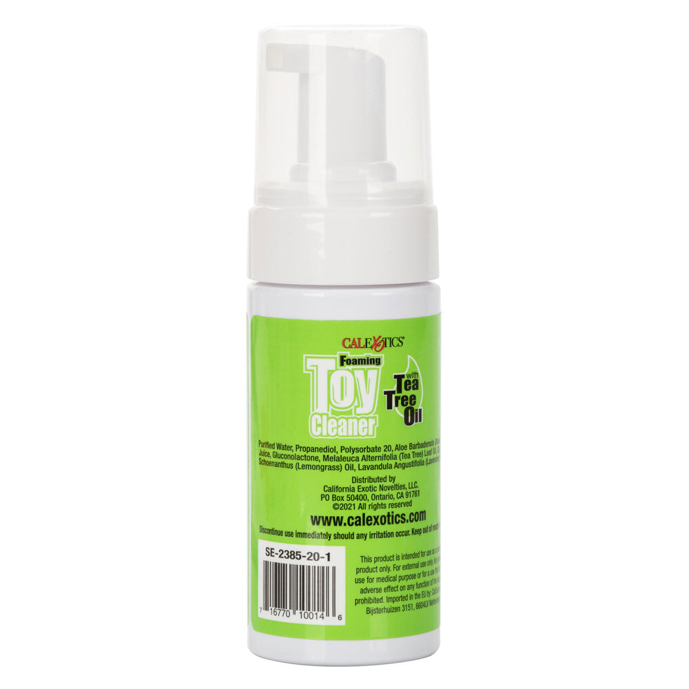 Foaming Toy Cleaner with Tea Tree Oil Safe and Effective 4 OZ 120 ML Toy Cleaners