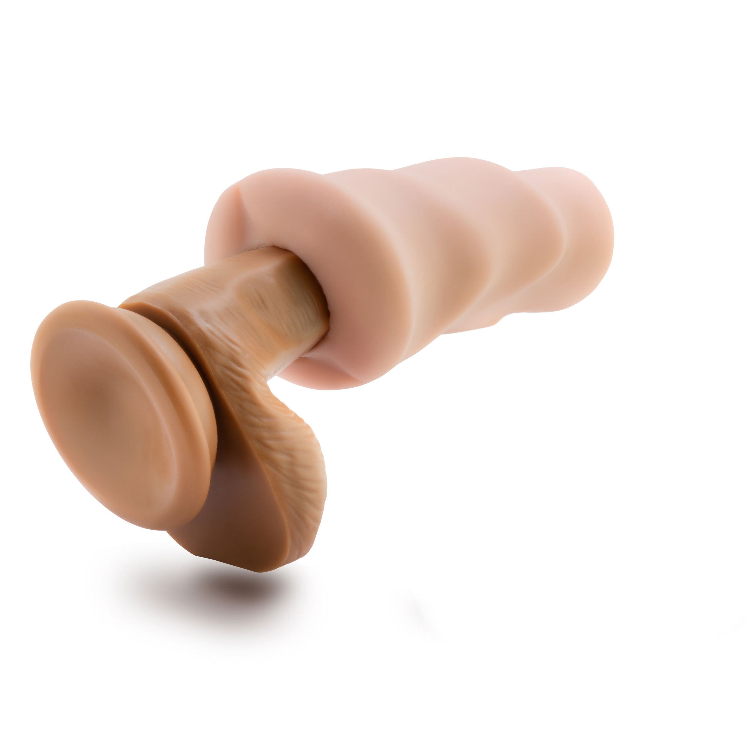 Cassie Beige Male Stroker With Ultra-Soft X5 Plus Material Beige Strokers - Manual