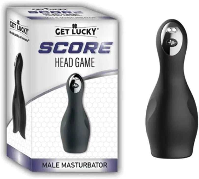 Score Head Game – Textured Vibrating Masturbator with LED > Sex Toys For Men > Masturbators > Vibrating