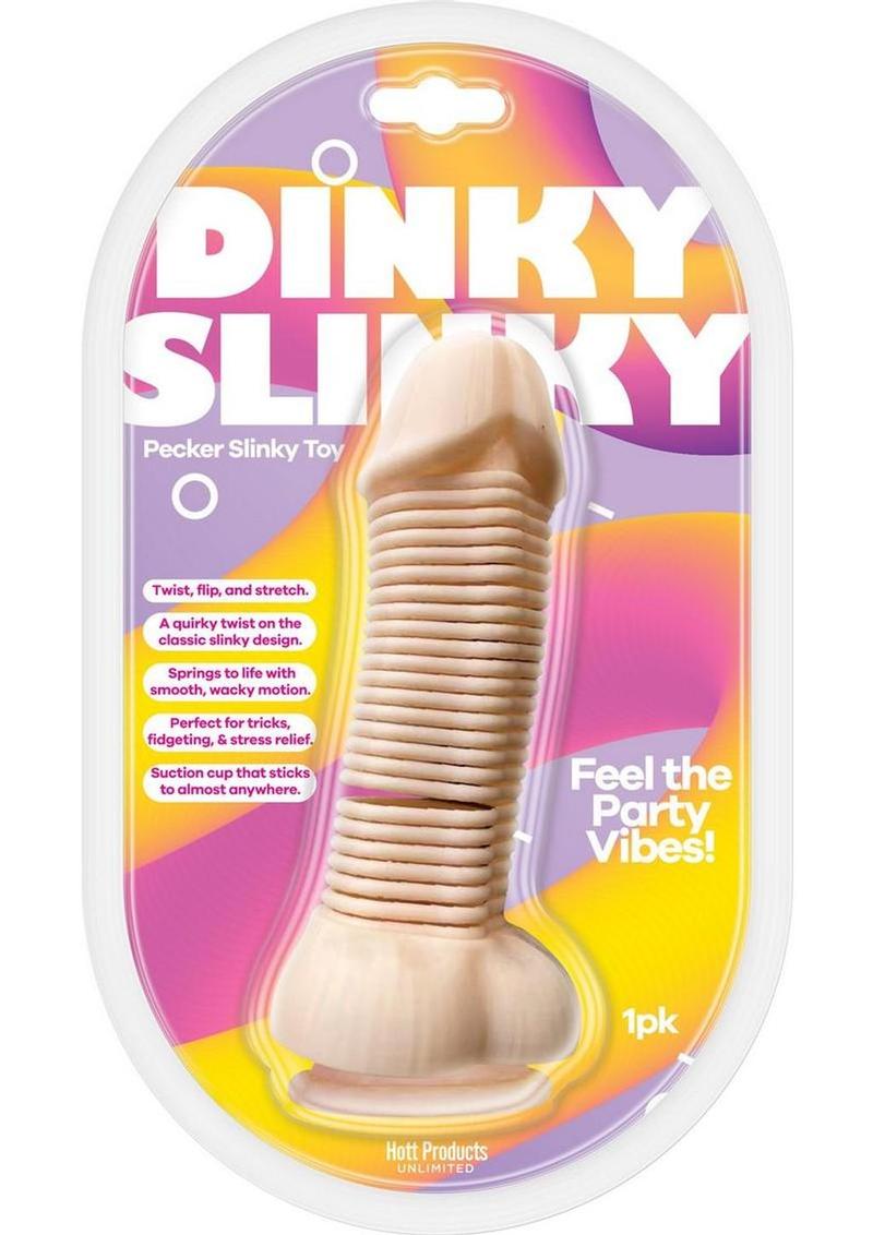 Dinky Slinky Pecker (With Suction Cup) – Flexible Dildo Toy > Novelties > Gag Gifts