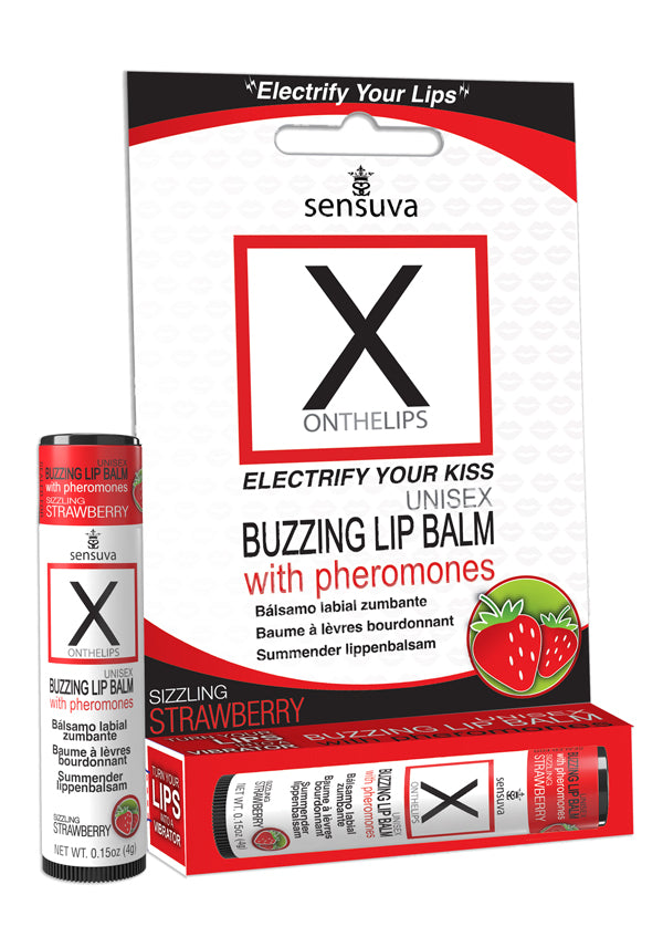 X On The Lips Pheromone Lip Balm – Natural Flavor Lip Balm Bath & Body