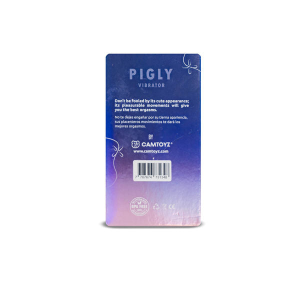 Pigly Pink Clitoral Stimulator Tongue-Shaped Rechargeable Toy Pink Clit Stimulators