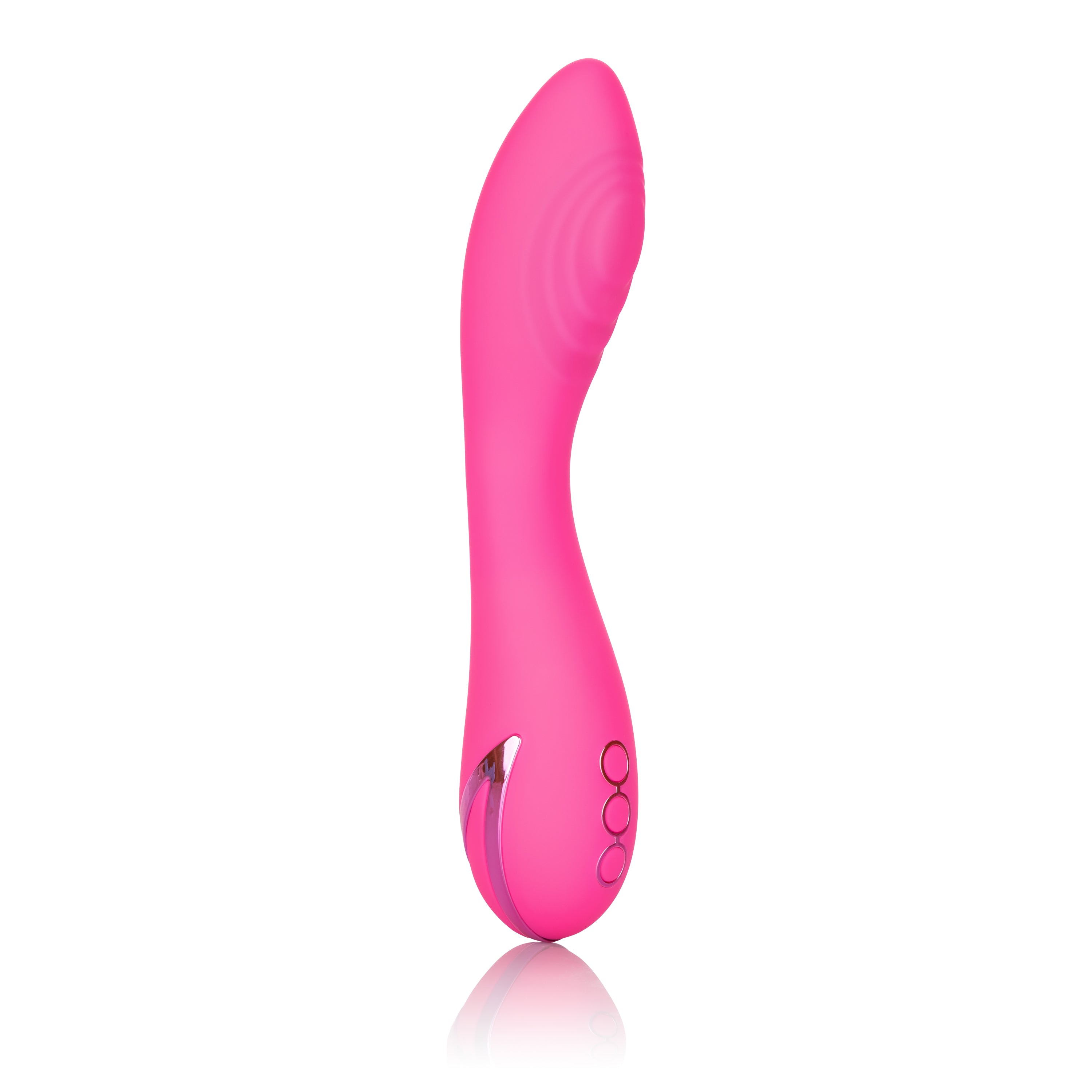 California Dreaming Surf City Centerfold Silicone Vibrator with 3 Speeds and 10 Vibration Functions Pink > Vibrators > Standard Vibrators