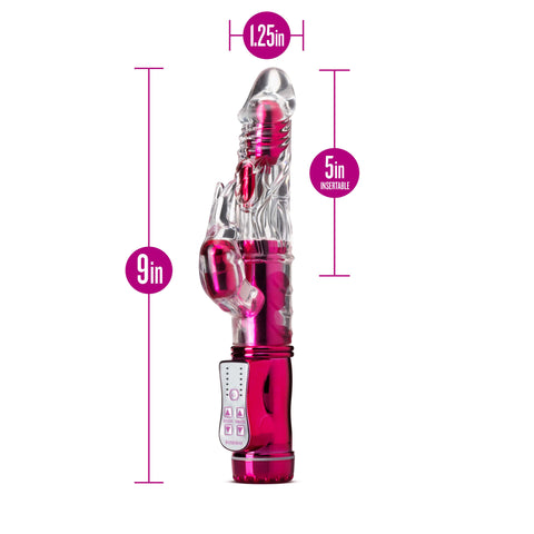 Sexy Things Frisky Rabbit (Pink) – Rechargeable Rabbit Vibrator VIBRATORS-RABBIT