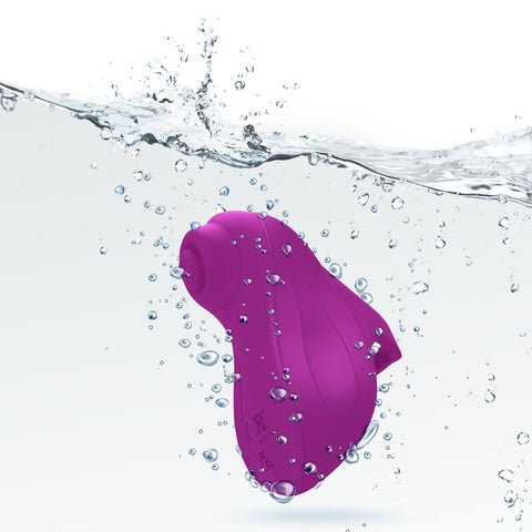 Carlee Rechargeable Finger Vibrator with 10 Tapping Modes Berry Suction Stimulator