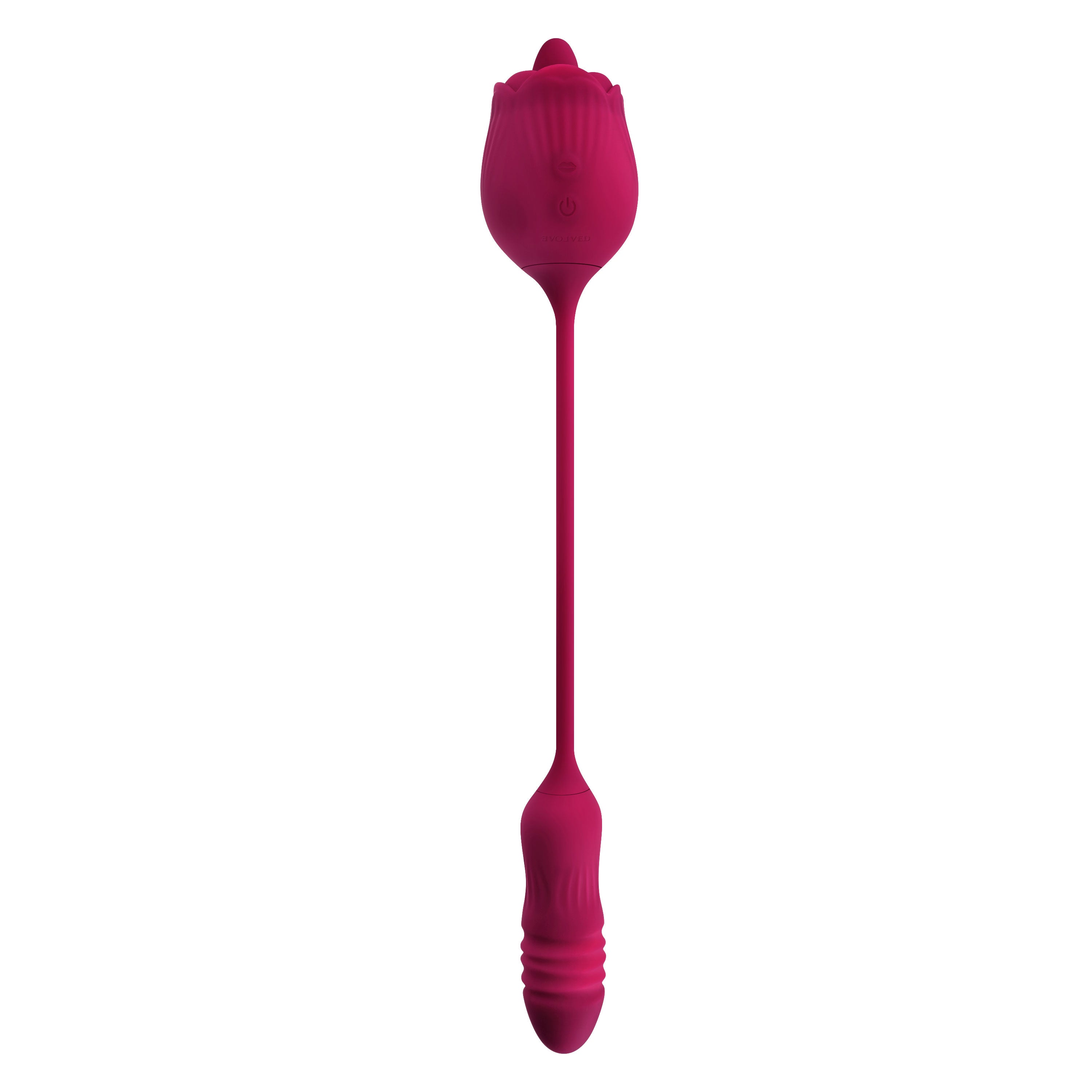 Wild Rose Flexible Dual-Ended Vibrator with 10 Speeds Rose Stimulators