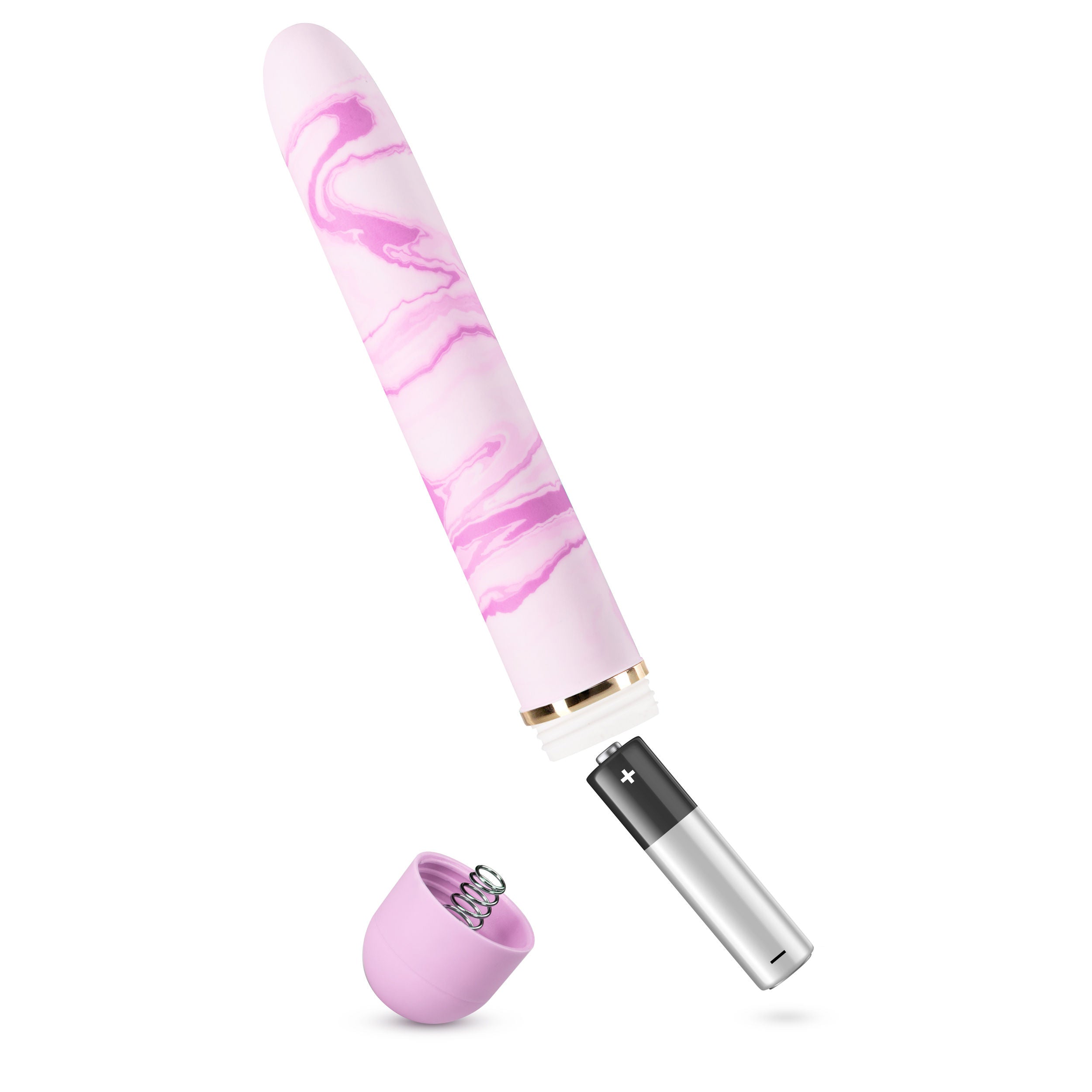 Strawberry Fields Pink Mini Vibrator with Multi-Speed Vibration 5.5" Insertible > Vibrators > Standard Vibrators
