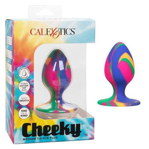 Cheeky Medium Tie Dye Butt Plug Butt Plugs