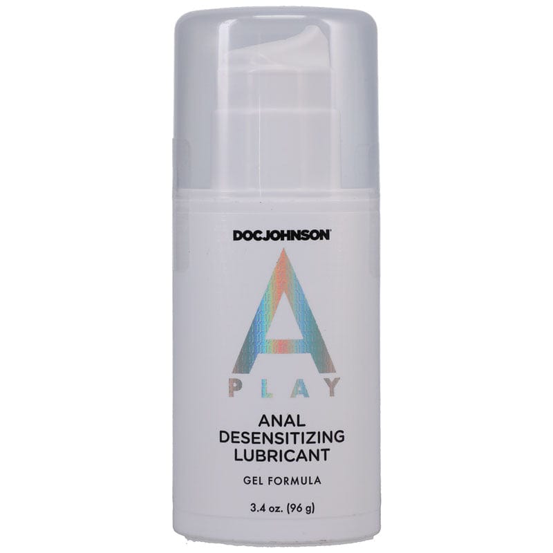 Doc Johnson LOTIONS & LUBES A-Play Anal Desensitising Gel - Desensitising Lubricant - 96 grams 782421080716