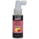 Doc Johnson LOTIONS & LUBES Goodhead Wet Head Dry Mouth Spray - Pink Lemonade Flavoured 782421080594