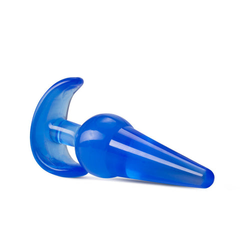 B Yours Large Blue Anal Plug for Comfortable Stretching Butt Plugs