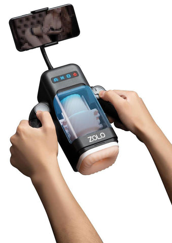 Zolo Blowstation Male Masturbator for Enhanced Pleasure and Satisfaction Strokers - Auto