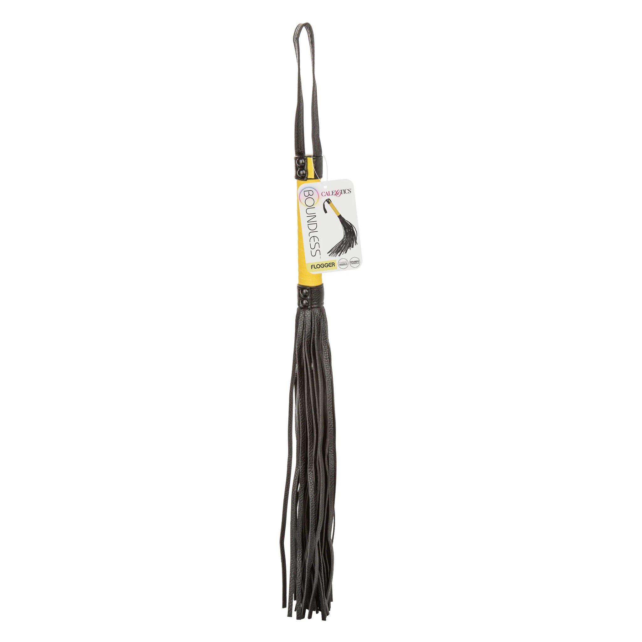 Boundless Flogger – Vegan Leather BDSM Flogger Black > Bondage Gear > Whips & Floggers
