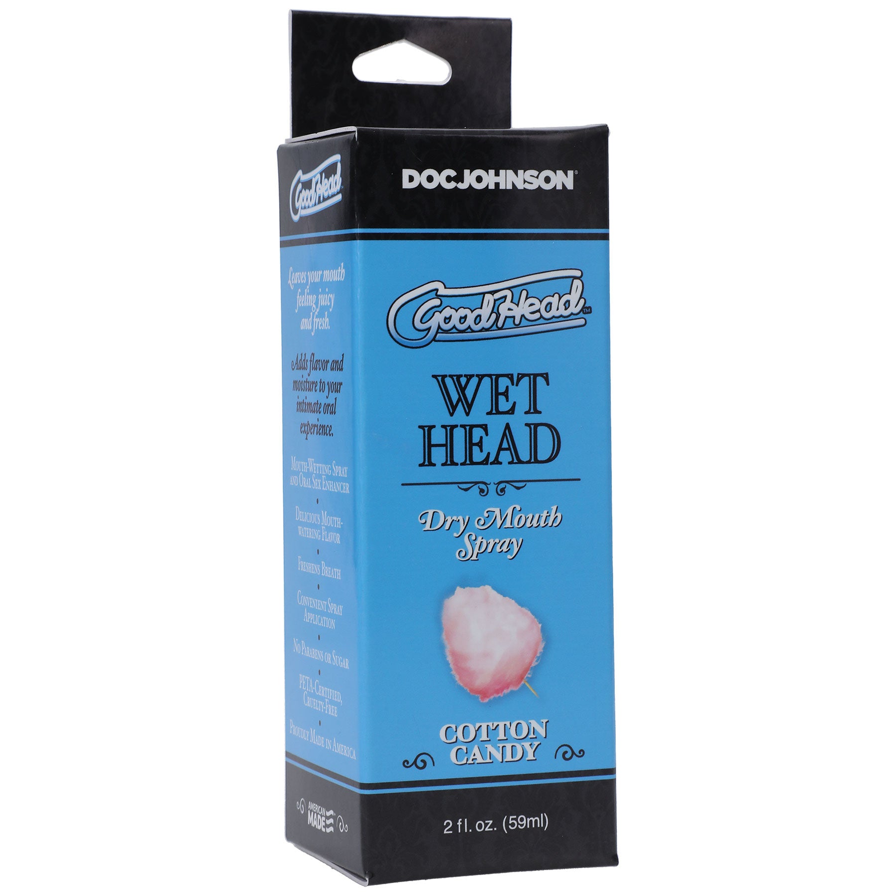 GoodHead Wet Head (Cotton Candy) – Mouth-Wetting Spray Oral Gels & Sprays
