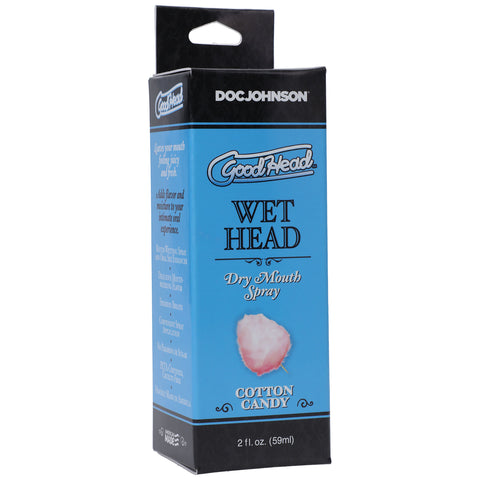 GoodHead Wet Head (Cotton Candy) – Mouth-Wetting Spray Oral Gels & Sprays