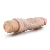 Dr Skin Adult Toys Beige Dr Skin Cock Vibe 10 8.5in Vibrating Cock Beige 735380113537