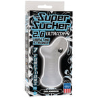 Super Sucker Ribbed Waterproof Realistic Masturbator > Sex Toys For Men > Masturbators > Vibrating