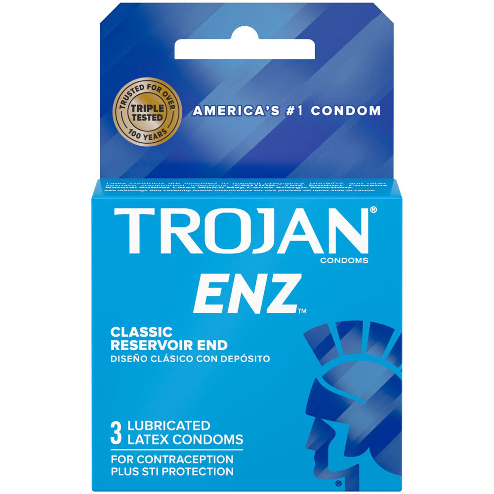 Trojan Enz Lubricated - 3 Pack > Essentials > Condoms Main image