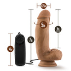 Coverboy Mocha Mma Fighter Realistic Vibrator Dildo 7 Inch > Vibrators > Realistic Vibrators
